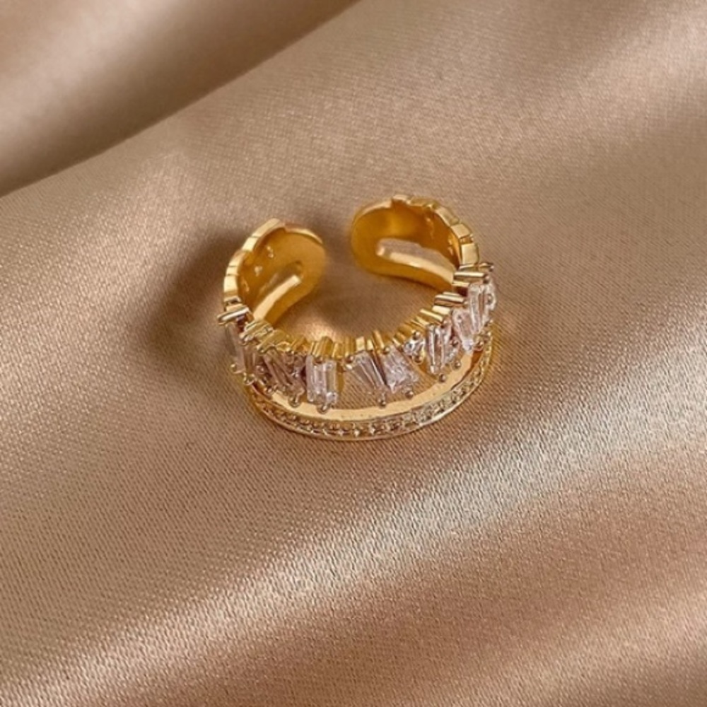 🟨Insta double layer ring - Picture 3 of 5